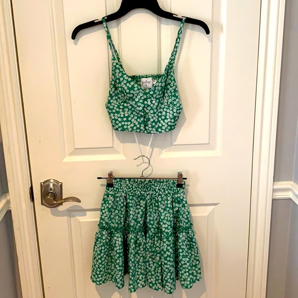 Princess Polly Dresses & Skirts - 2 piece crop top and skirt